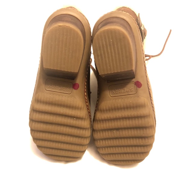 Sperry Gold cup Ava Duck brown leather boots - Picture 12 of 15